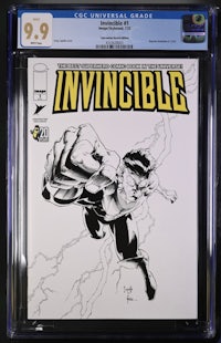 dc comics invincible cgc 9 1st ed